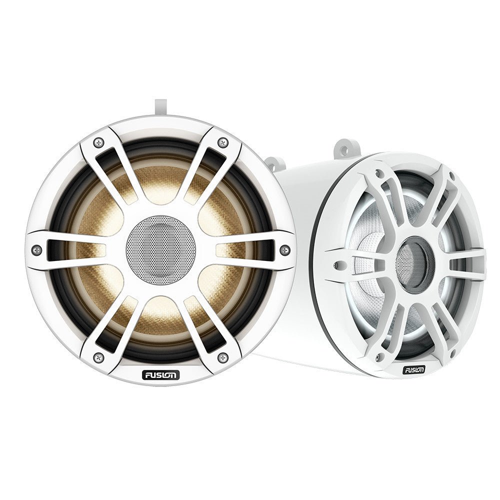 Fusion Signature Series 3i Marine Wake Tower Speakers - 8.8in - White | SendIt Sailing