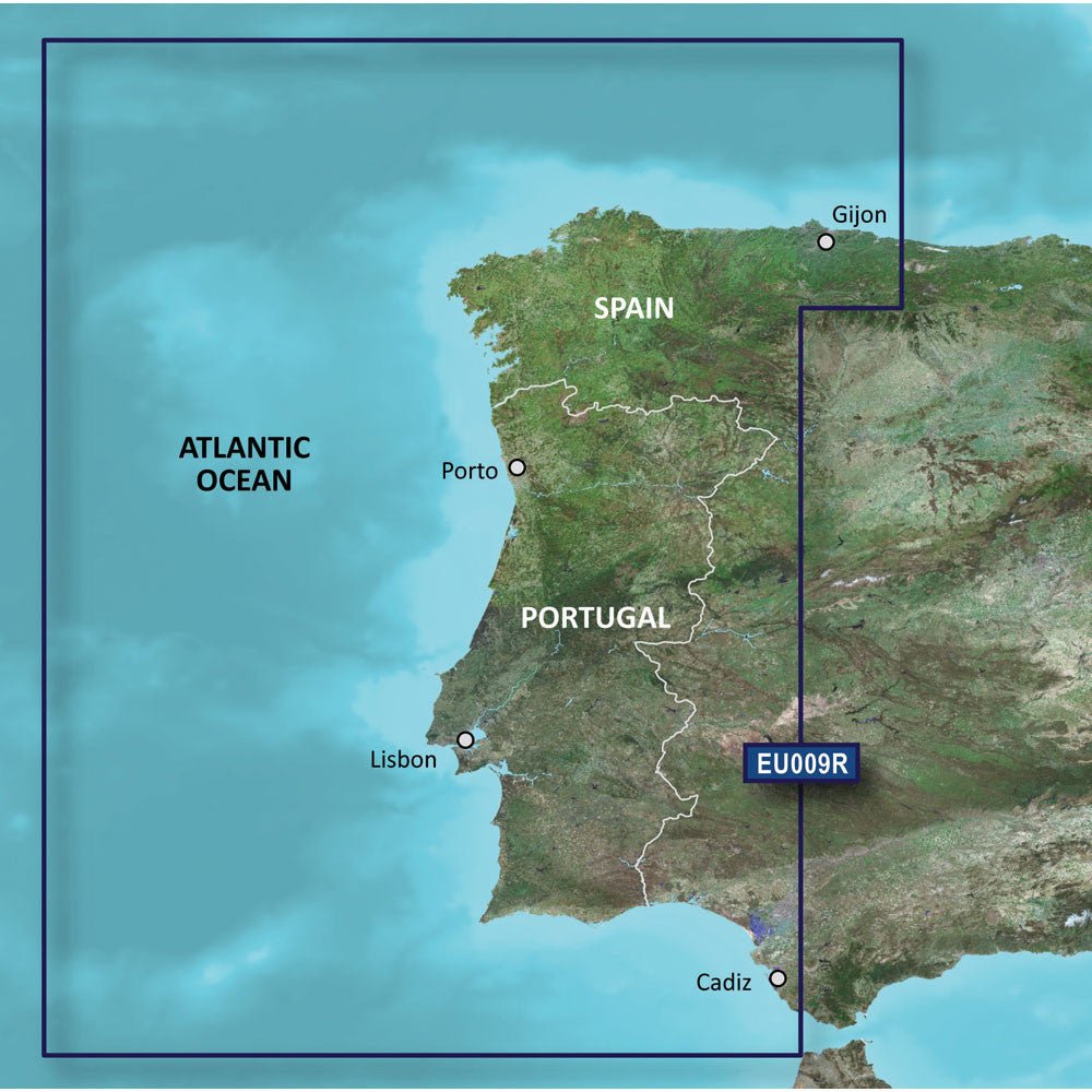 Garmin BlueChart g3 HD - HXEU009R - Portugal & Northwest Spain | SendIt Sailing