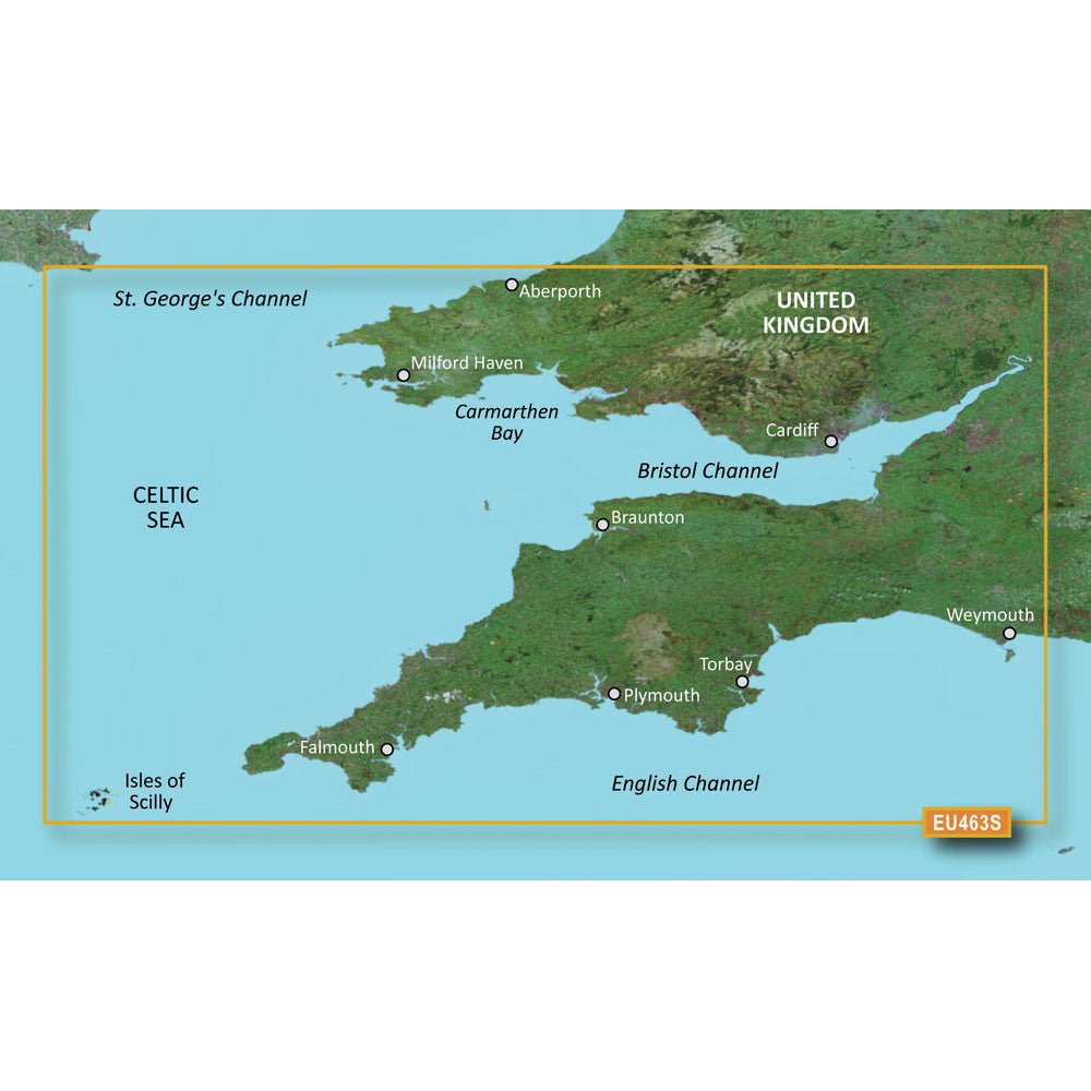 Garmin BlueChart g3 Vision HD - VEU463S - Bristol Channel England SW | SendIt Sailing