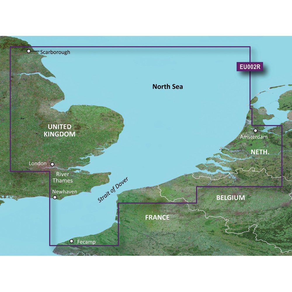 Garmin BlueChart g3 VisionHD - VEU002R - Dover to Amsterdam & England Southeast | SendIt Sailing