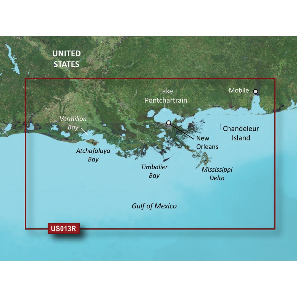 Garmin BlueChart g3 Vision HD - VUS013R - Mobile - Lake Charles | SendIt Sailing