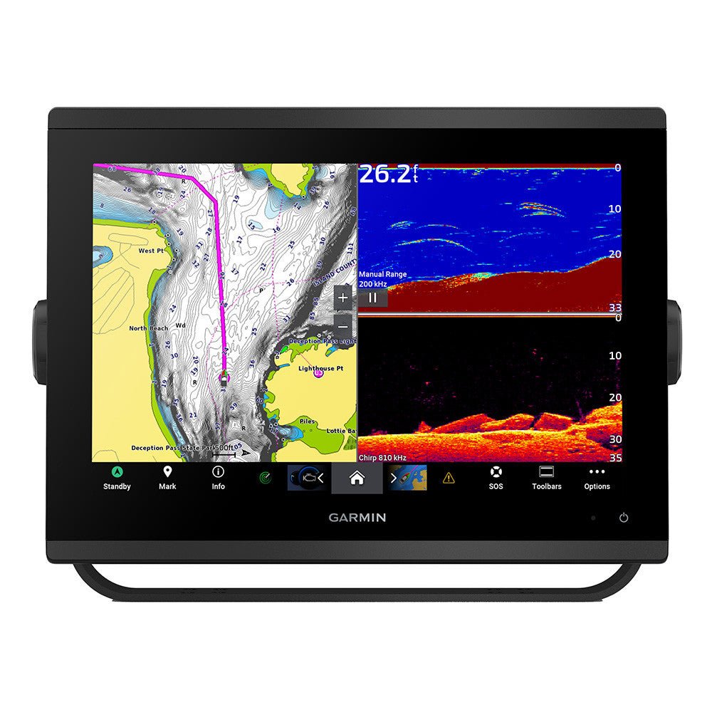 Garmin GPSMAP 1243xsv Combo GPS/Fishfinder GN+ | SendIt Sailing