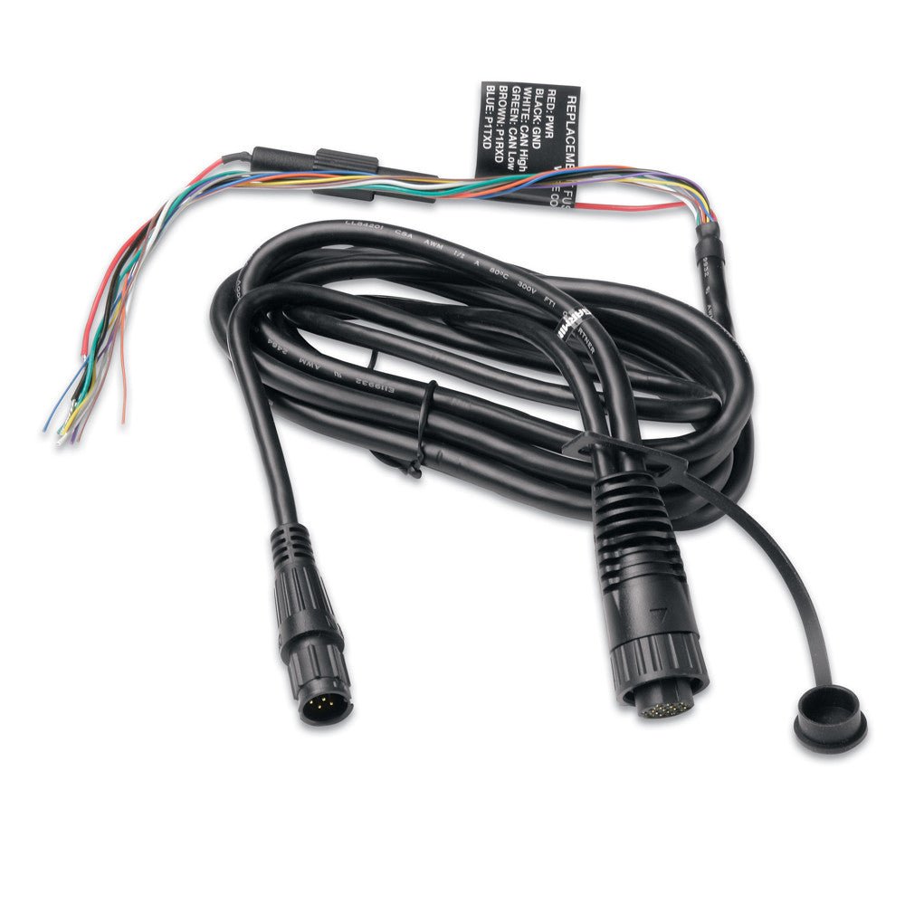 Garmin Power/Data Cable f/Fishfiner 300C & 400C & GPSMAP 400 & 500 Series | SendIt Sailing