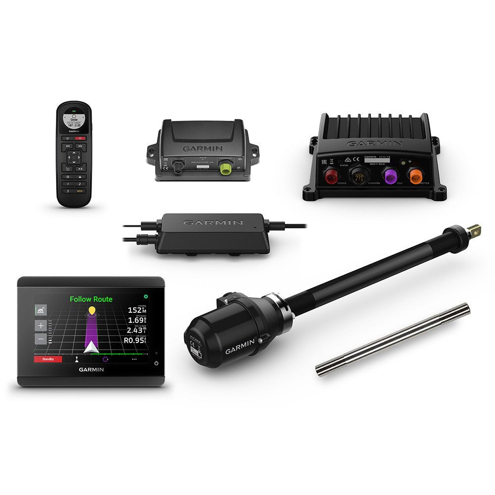 Garmin Reactor40 Kicker Autopilot with GHC 50 & Stainless Steel Tilt Tube | SendIt Sailing