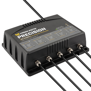 Minn Kota On-Board Precision Charger MK-550 PCL 5 Bank x 10 AMP LI Optimized Charger | SendIt Sailing