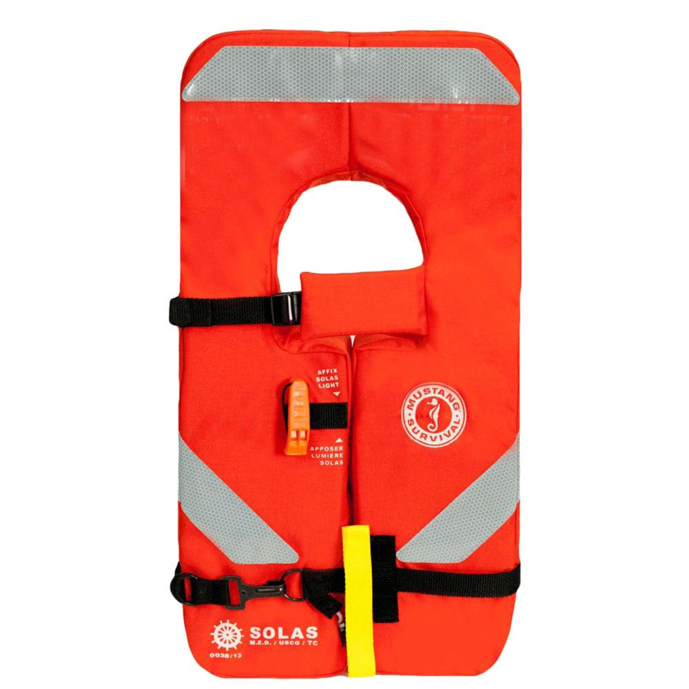 Mustang Solas Type 1 Adult Life Jacket - Orange | SendIt Sailing