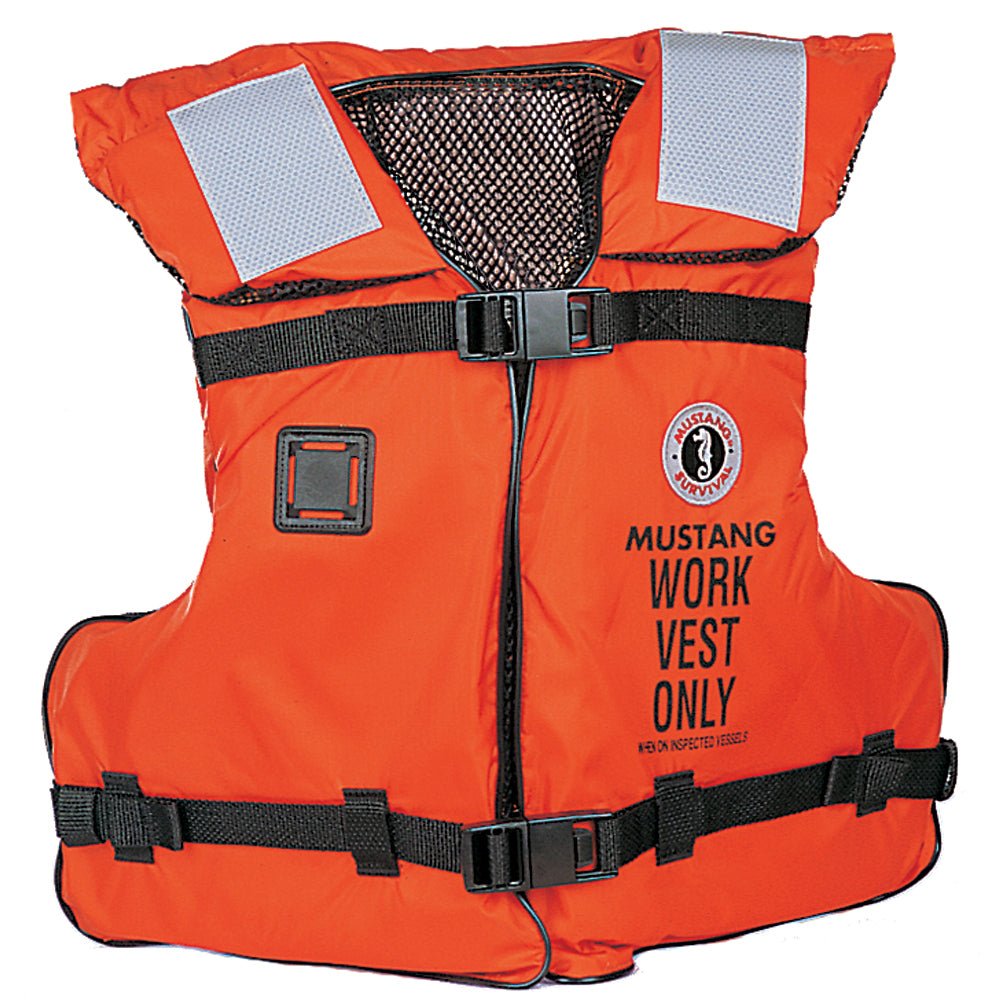 Mustang Type III/V Work Vest - Orange - Adult Universal | SendIt Sailing