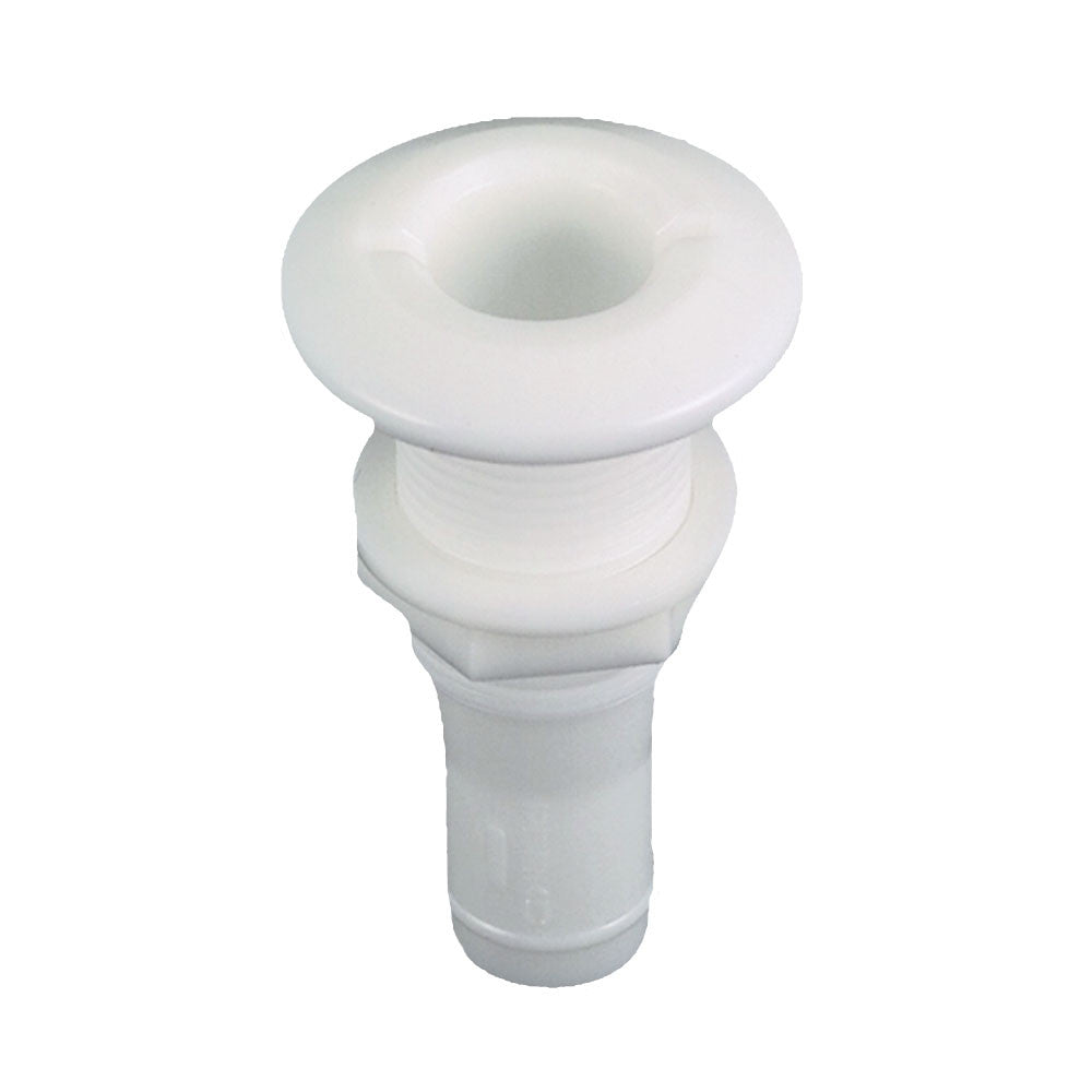 Perko 1/2in Thru-Hull Fitting for Hose Plastic MADE IN THE USA | SendIt Sailing