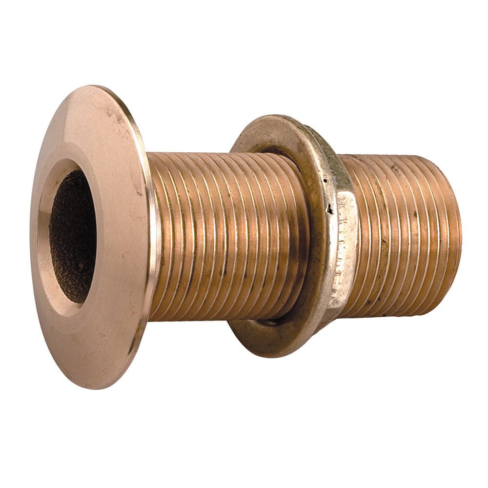 Perko 2in Thru-Hull Fitting with Pipe Thread Bronze MADE IN THE USA | SendIt Sailing