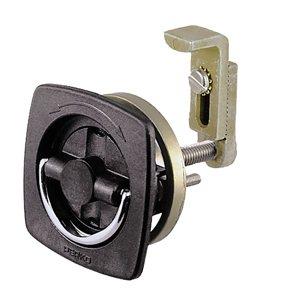 Perko Flush Latch - Non-Locking - 2.5in x 2.5in with Offset Adjustable Cam Bar | SendIt Sailing