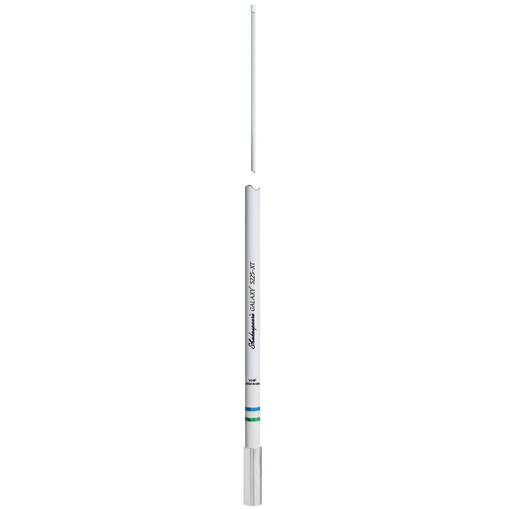 SHAKESPEARE 5225-XT 8ft VHF GALAXY ANTENNA 6DB GAIN REDUCED LENGTH | SendIt Sailing