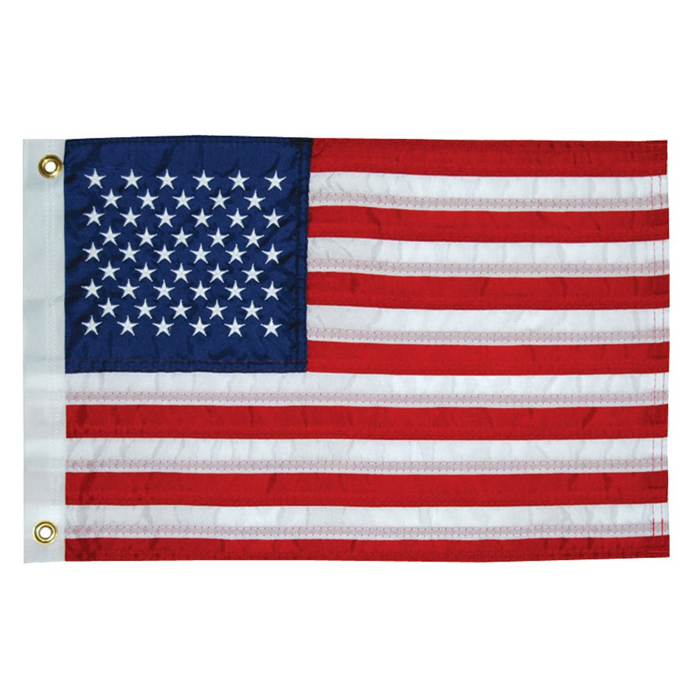 TAYLOR MADE 12in X 18in DELUXE SEWN 50 STAR AMERICAN FLAG | SendIt Sailing