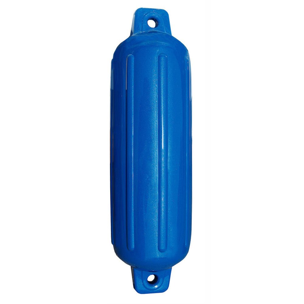 TAYLOR MADE STORM GARD 5.5in X 20in INFLATABLE VINYL FENDER - MID ATLANTIC BLUE | SendIt Sailing