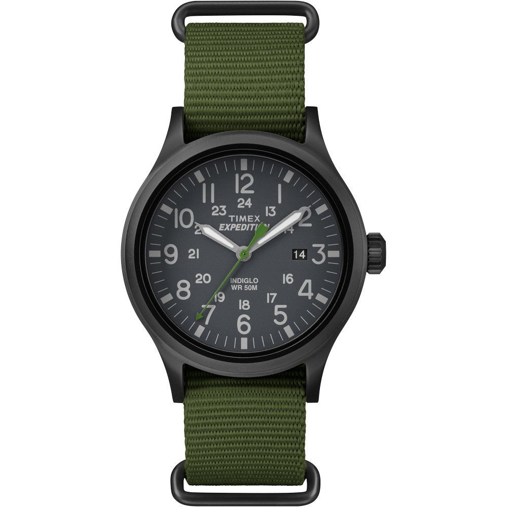 Timex Expedition Scout Slip-Thru Watch - Green | SendIt Sailing