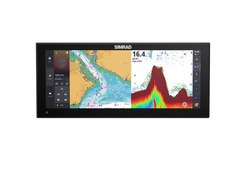 Simrad NSX 3015UW Combo with Active Imaging 3-in-1 Transducer | SendIt Sailing