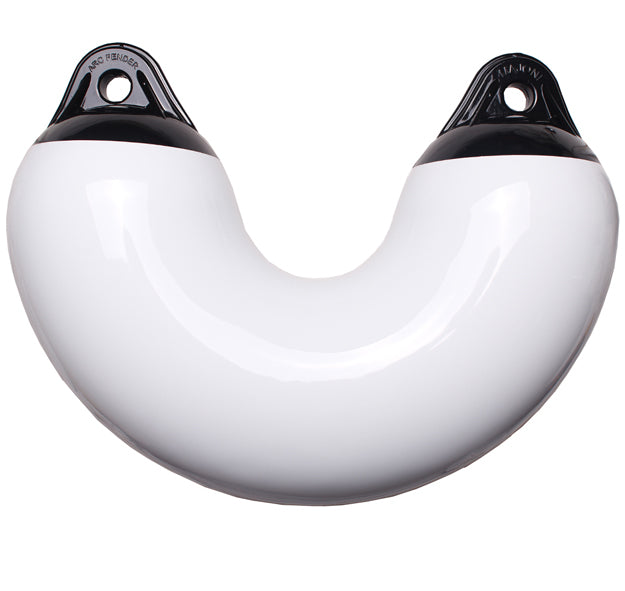 Plastimo Fender Step White - Black Ends | SendIt Sailing