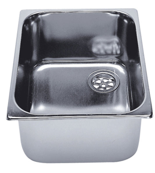 Plastimo Rectangular Stainless Sink Mirror 12.8x10.4in | SendIt Sailing