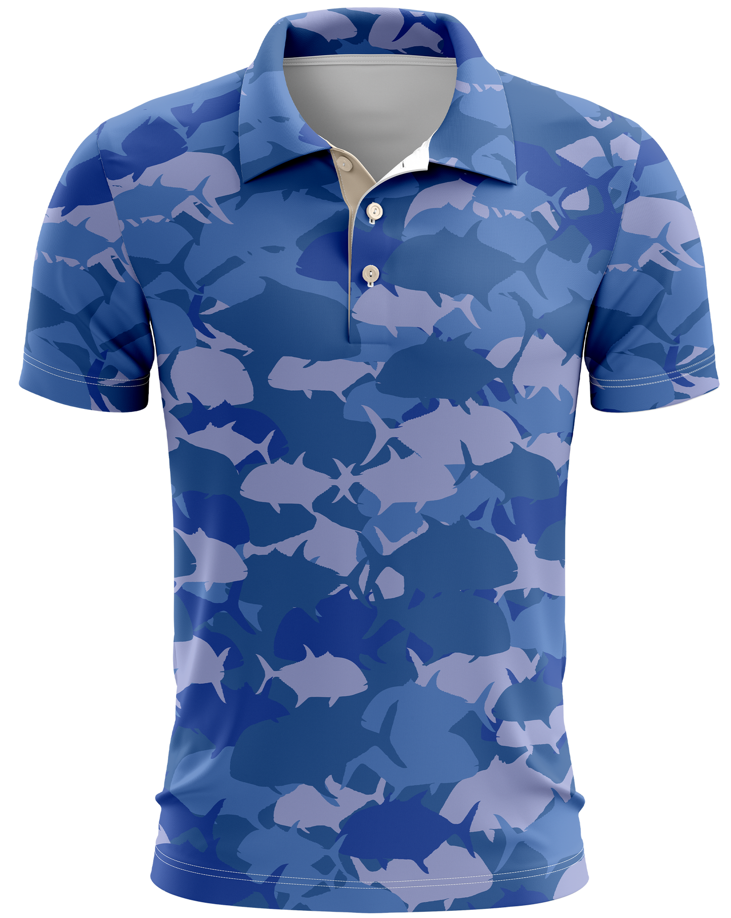 Ulua Royal Camo Dri Fit Polo (Adult/Keiki)