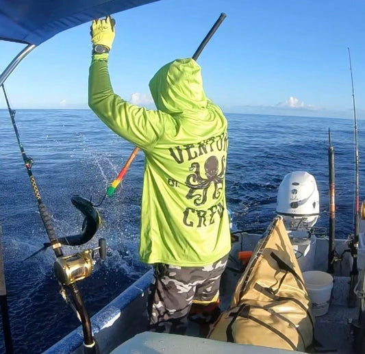 Venture Crew Dri Fit Hoodie HI-VIS Lime (Adult/Keiki)