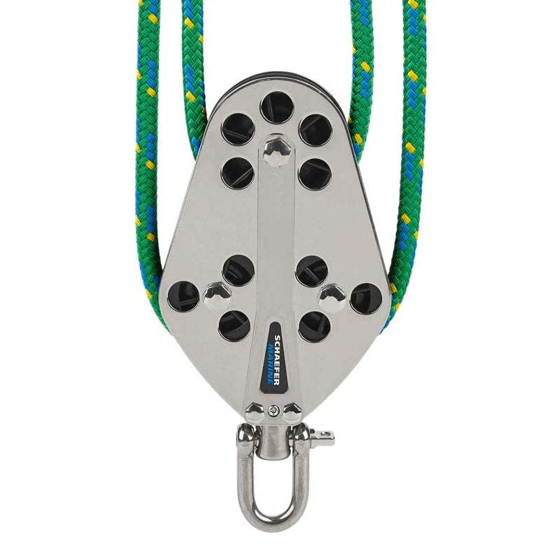 Schaefer Fiddle, 3-Way Hd, Delrin Shv, Nomex Brng | SendIt Sailing