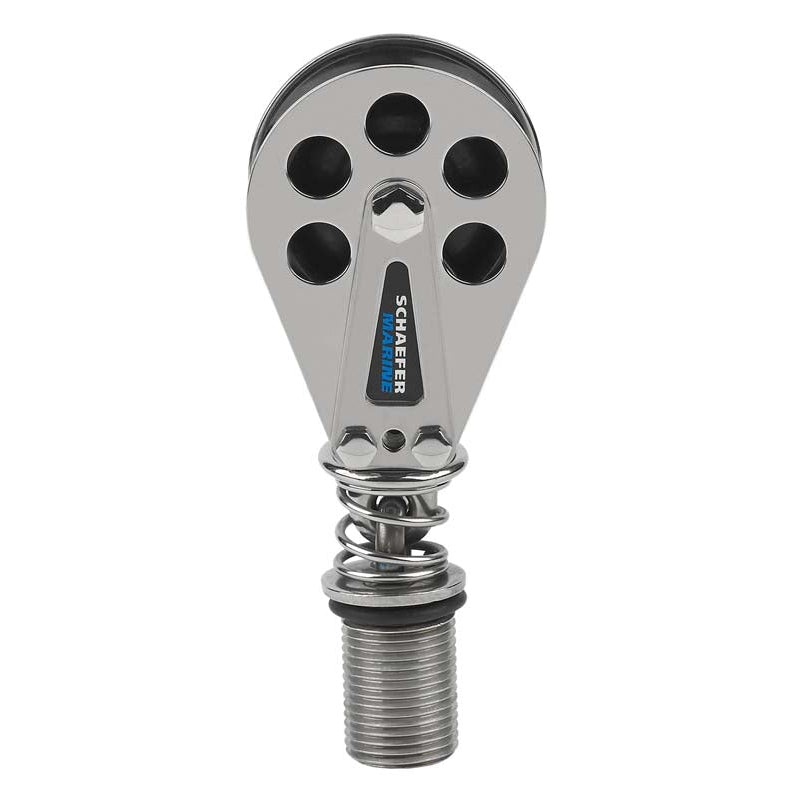 Schaefer Swivel Block on 1in-12 Stainless Plug | SendIt Sailing