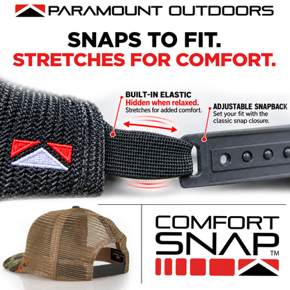 Wood Duck 5-Panel Ridgeline Mesh Back Rope Cap