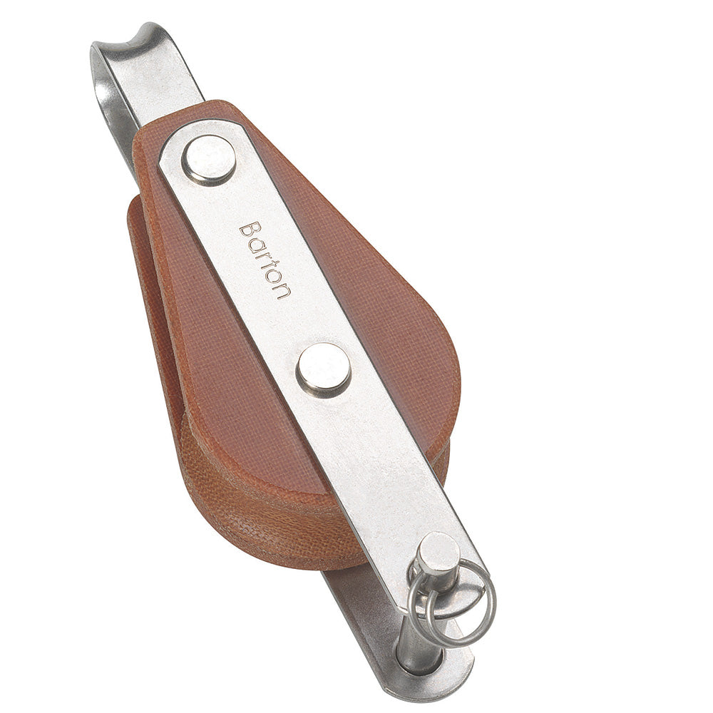 Barton Marine Tuphblox Size 1 Single Block with Swivel & Becket