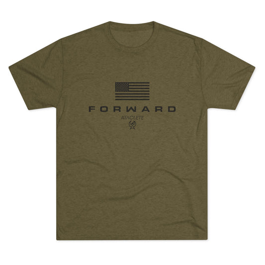 ATACLETE Men's FORWARD Flagship Tri-Blend Tee