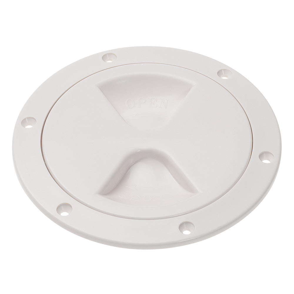Barton Marine Screw Inspection Cover - 6in (103mm) - White