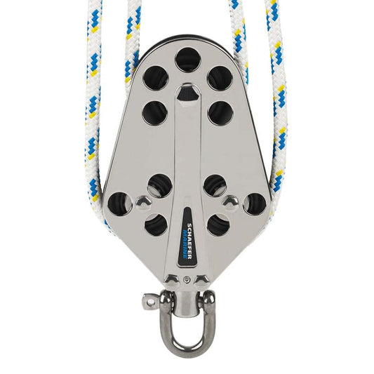 Schaefer Fiddle,  3-Way Hd, Alum Shv, Nomex/Ball Brng | SendIt Sailing