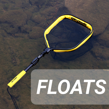Beyond Braid Floating Fishing Net with Handle