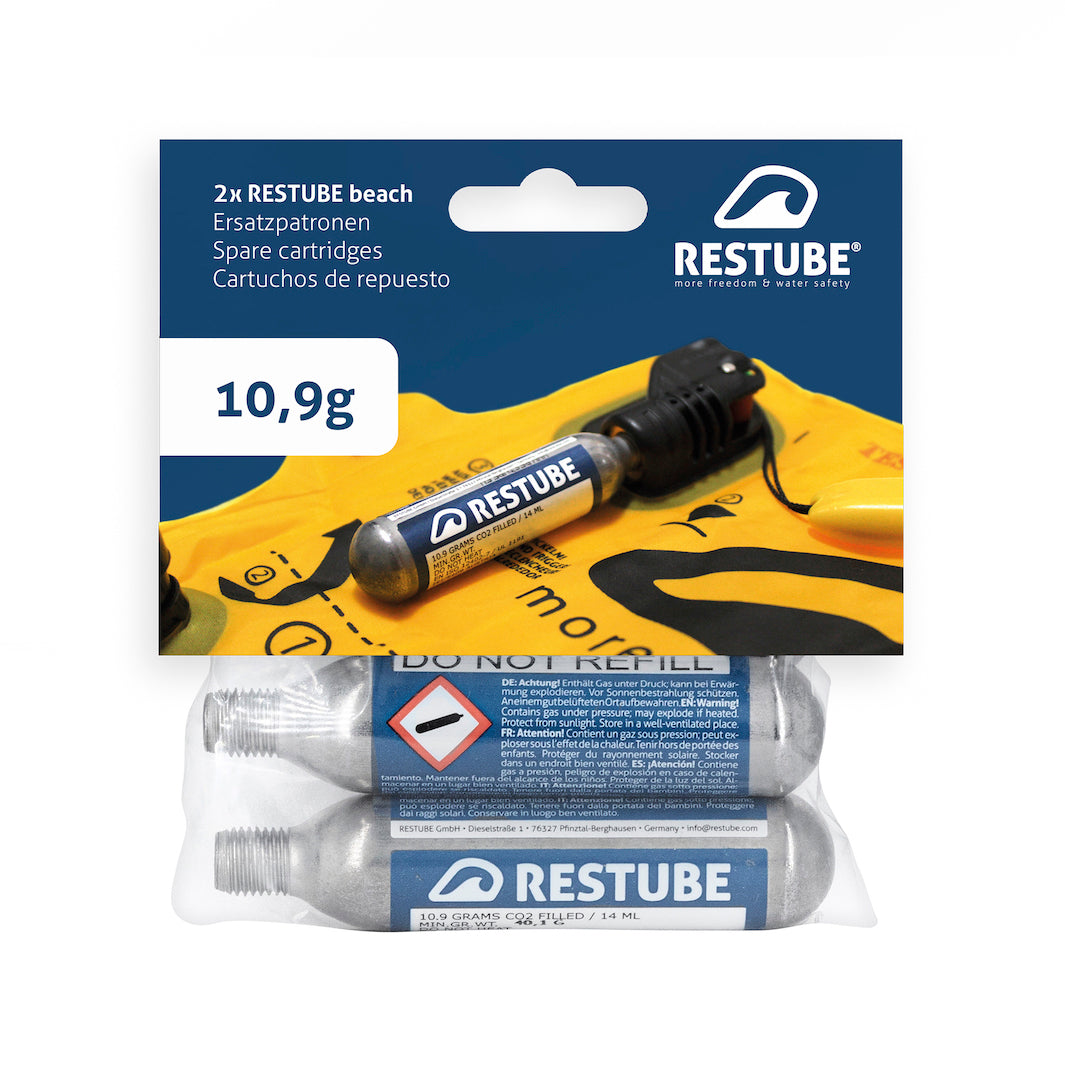 Restube CO₂ cartridges (10.9g)