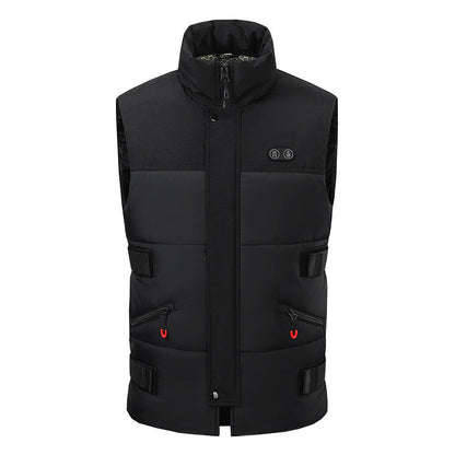 LITEGUEST 8-Zone Heated Vest – Dual Control & Adjustable Fit