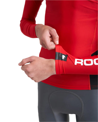 Rooster JUNIOR Rash Top (Long Sleeved) - RED