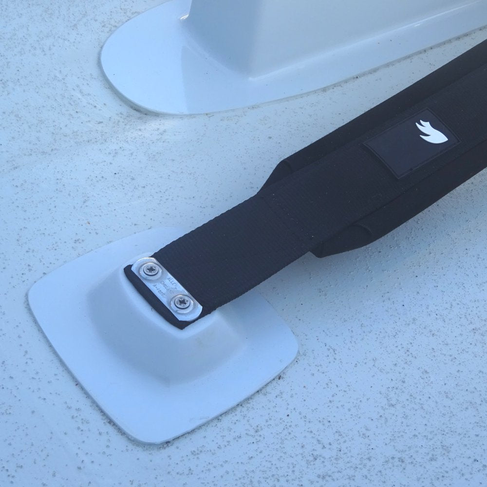 Rooster Pro Plus Padded Toestrap 1050mm - Eye to Screw Fixing | SendIt Sailing