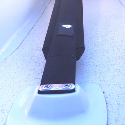 Rooster Pro Plus Padded Toestrap 1050mm - Eye to Screw Fixing | SendIt Sailing