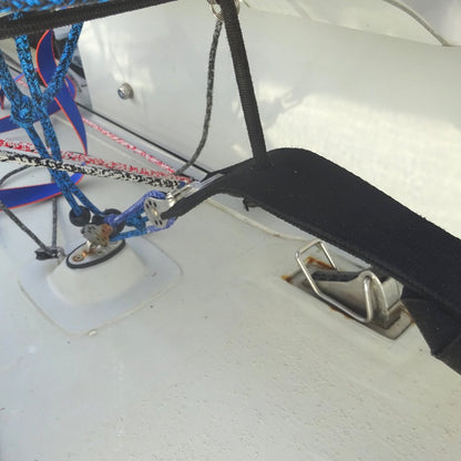 Rooster Pro Plus Padded Toestrap 1050mm - Eye to Screw Fixing | SendIt Sailing