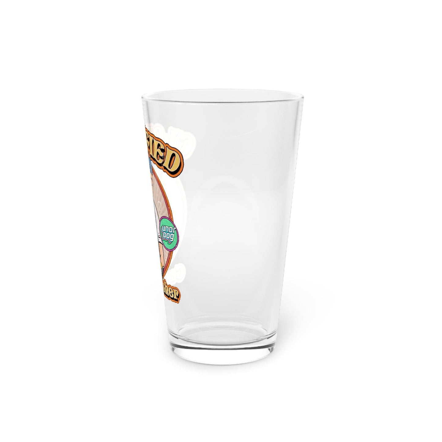 Glorified Car Washer Clear Glass, 16oz