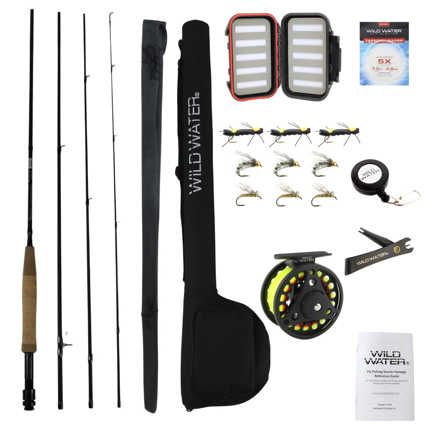 Wild Water Standard Fly Fishing Combo, 9 ft 3/4 wt Rod | SendIt Sailing