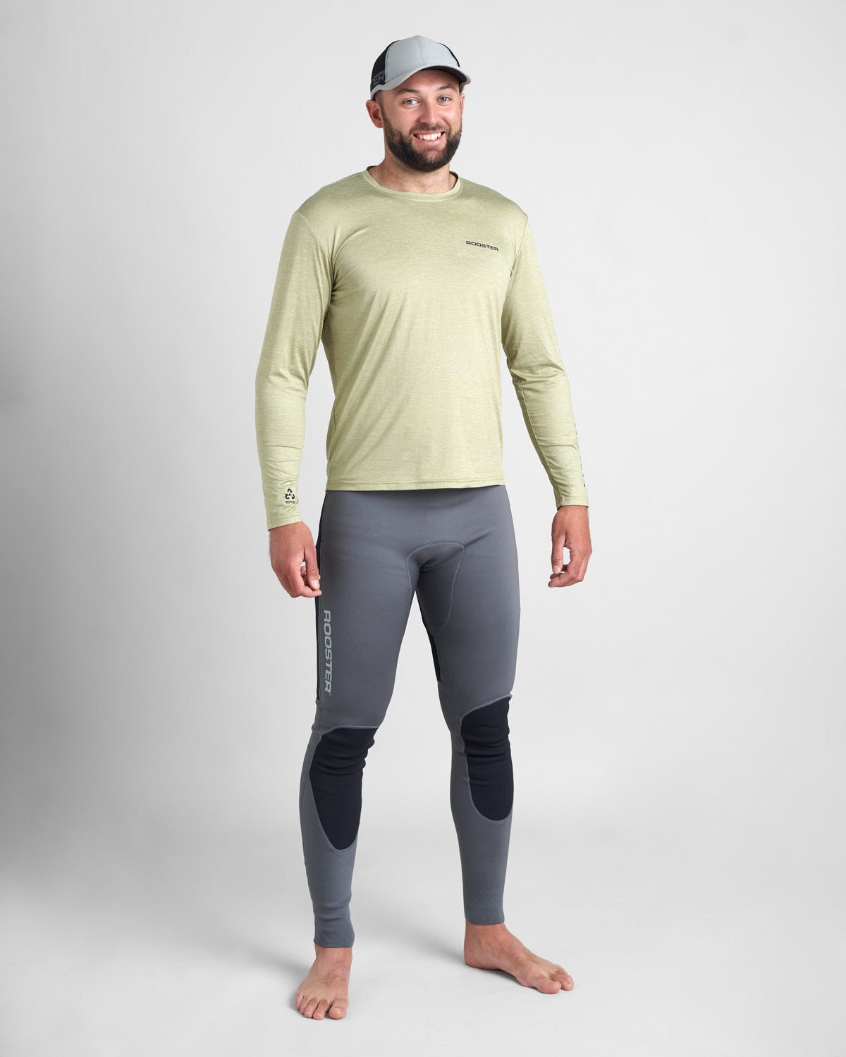 Rooster Quick Dry UVF 50+ Tech T-Shirt Long Sleeved | SendIt Sailing