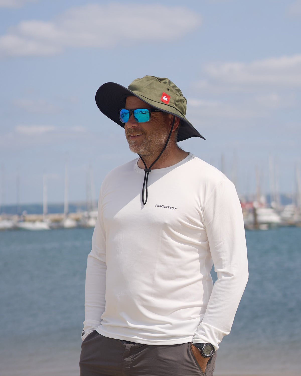 Rooster Wide Brimmed UV Hat | SendIt Sailing