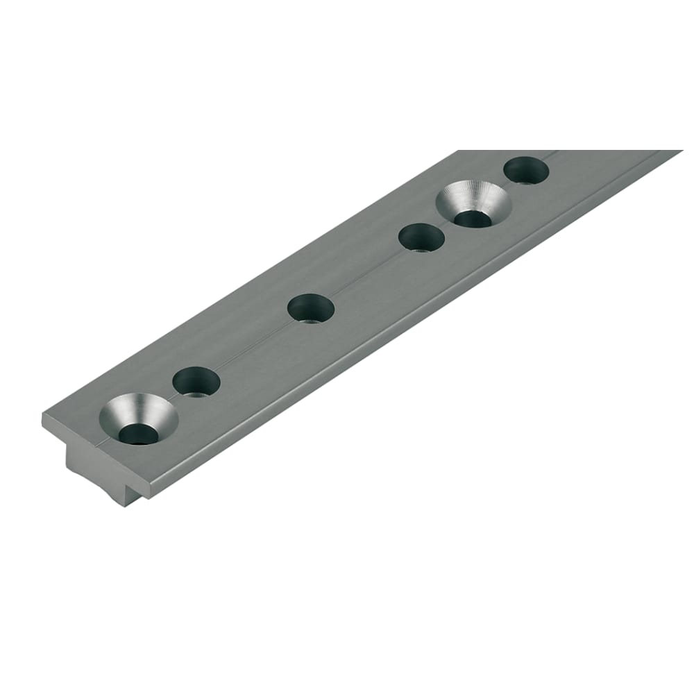 Schaefer T-Track, 1-1/4inx3/16in (32x5mm), 10ft(3m), Silver | SendIt Sailing