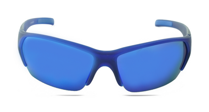 Muir | Matte Blue | Polarized Blue Flash Lens