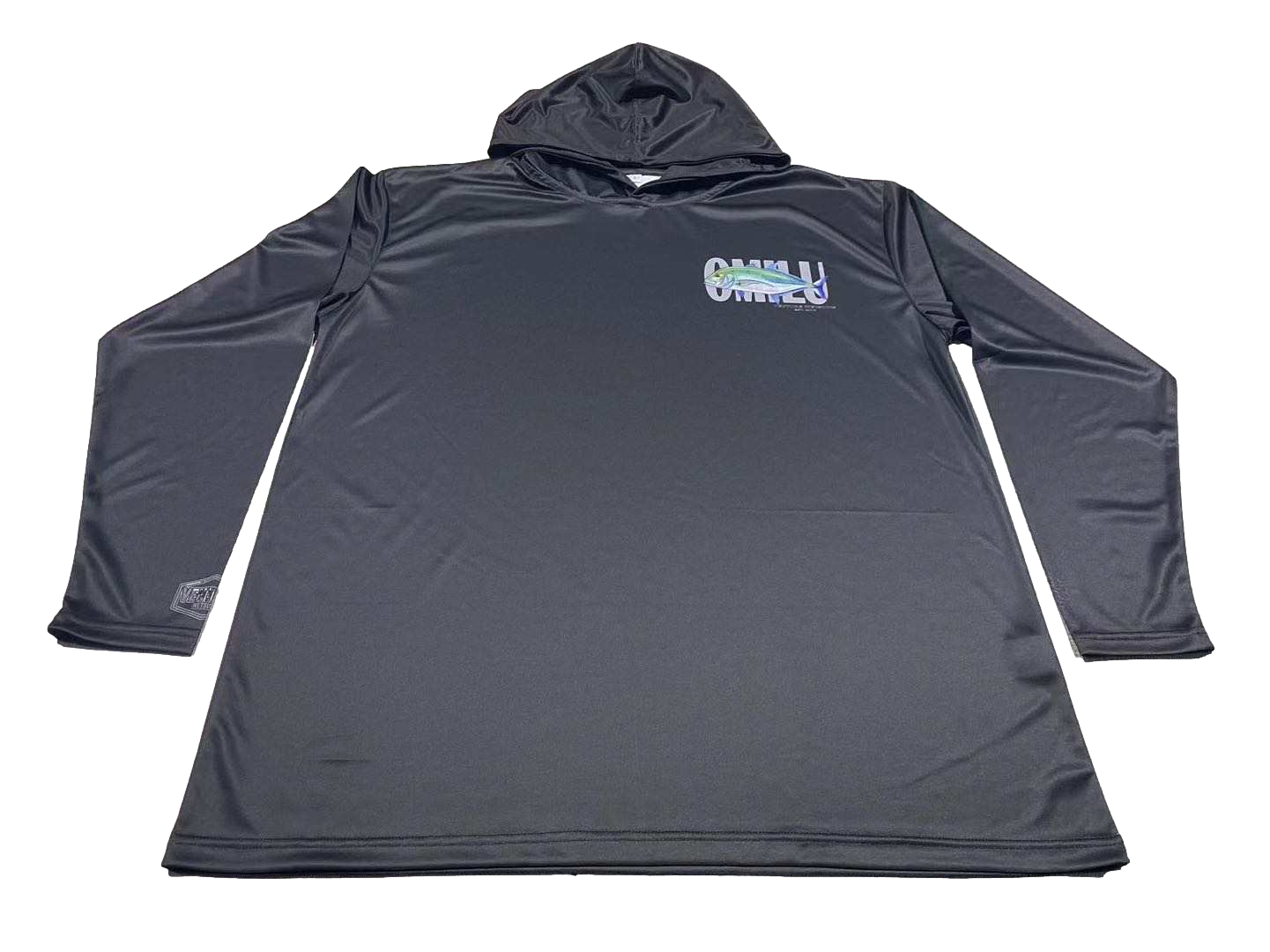 Omilu Black Dri Fit Hoodie (Adult/Keiki)