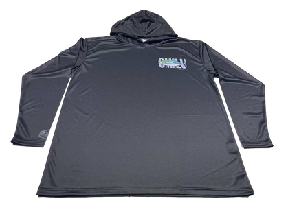 Omilu Black Dri Fit Hoodie (Adult/Keiki)