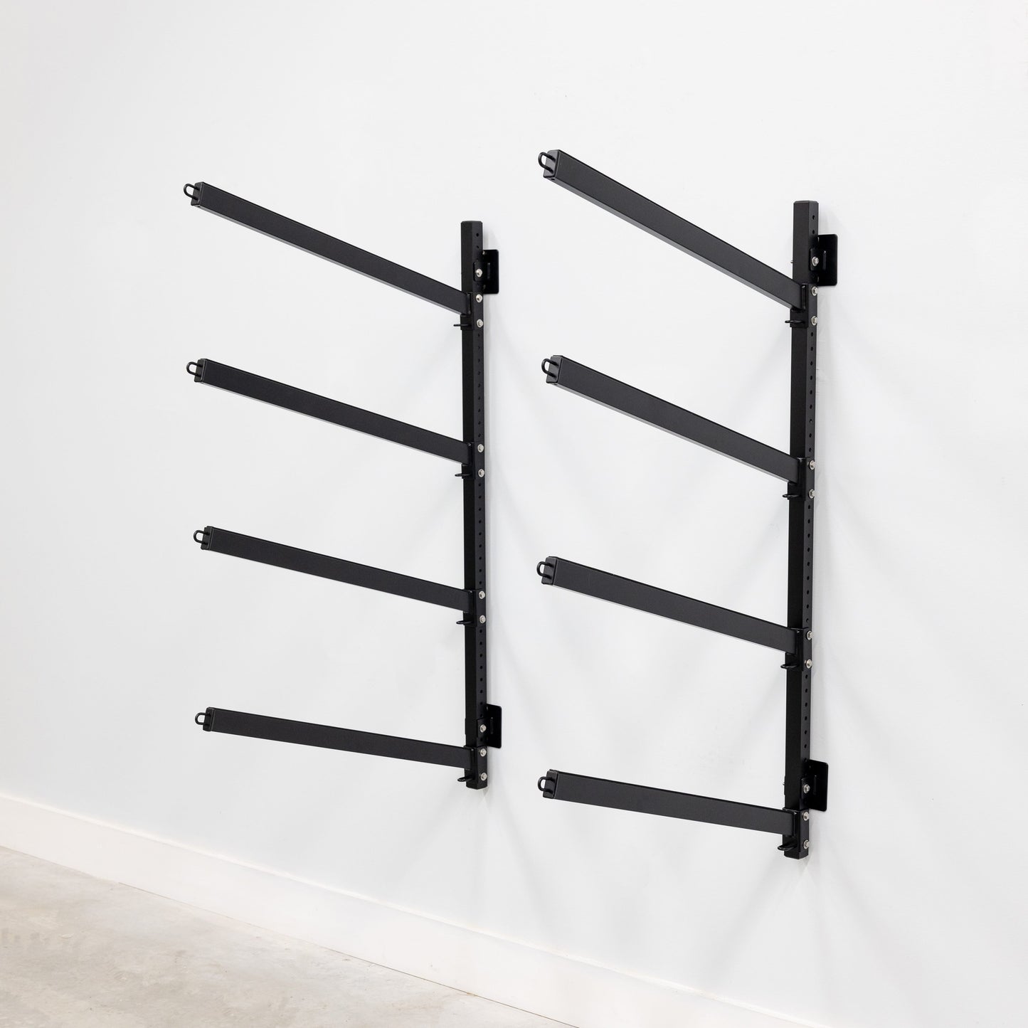 Outdoor Wall Rack |  46 Inch Adjustable Height | Kayak & SUP