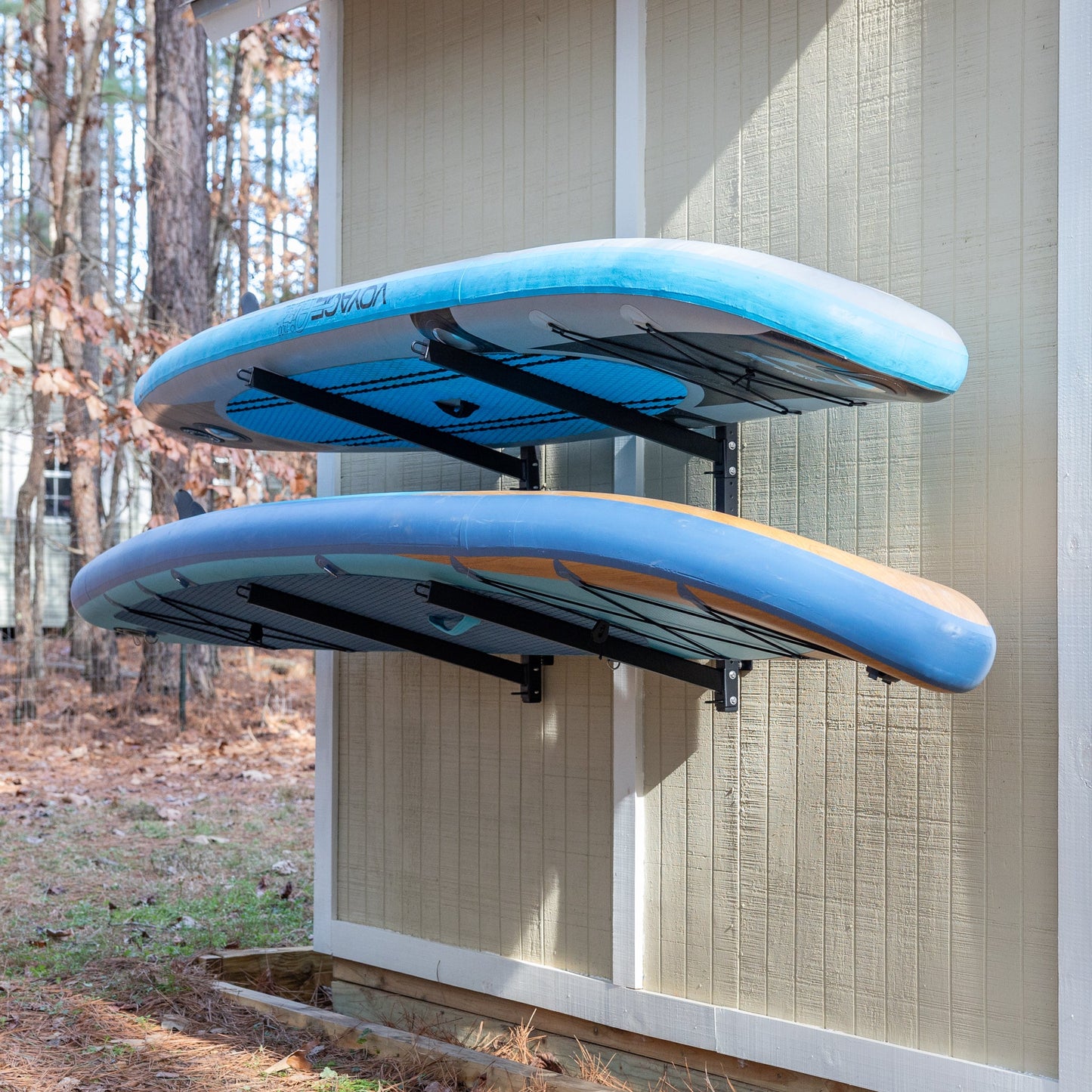 Shenandoah Kayak Storage | Outdoor Adjustable Rack | 2 Levels