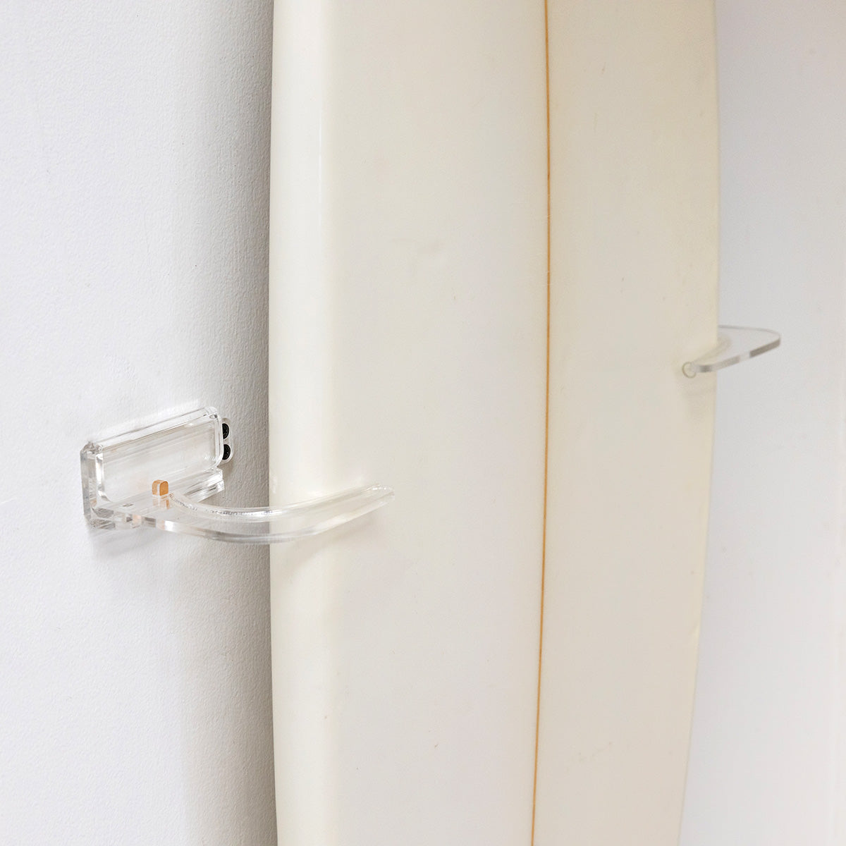 Maui Surfboard Display | Vertical Clear Rack | Holds 50 lbs