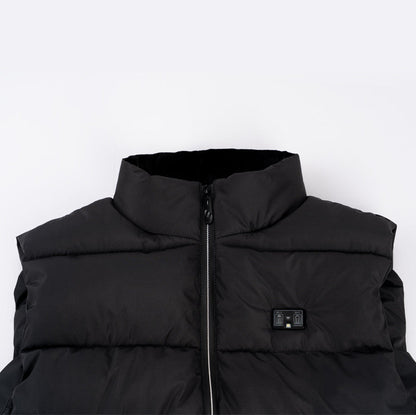 LITEGUEST USB Heated Vest with LED Light – Winter Outdoor Safety Gear