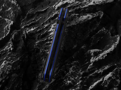 The Loyalist Folding Pocket Knife Giftset for Men and Women (Black and Blue)